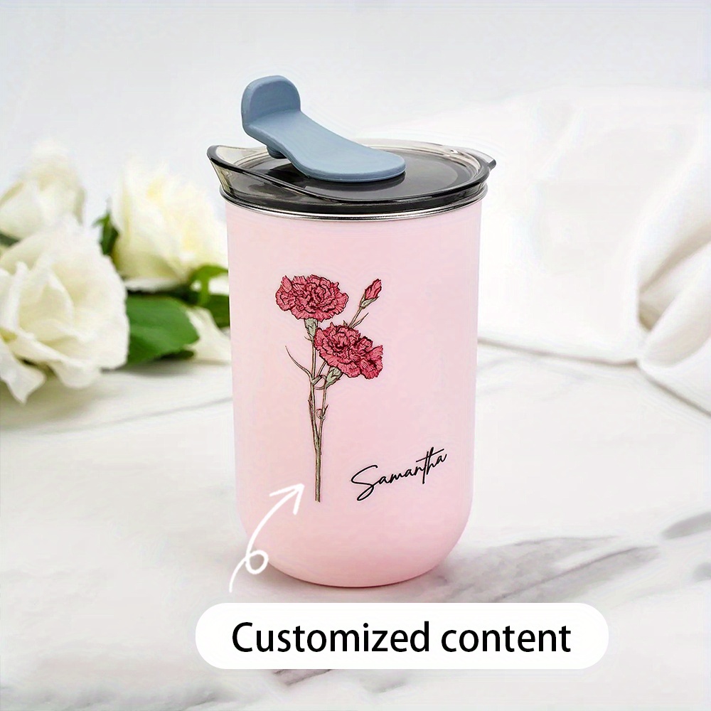 Coffee Equipment Camping - Vaso de café personalizado con flor