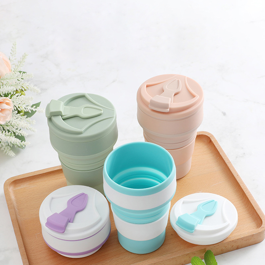 Coffee Equipment Camping - Taza plegable de silicona de calidad