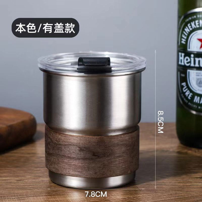 Taza de acero inoxidable con l - Coffee Equipment Camping reseña y precio
