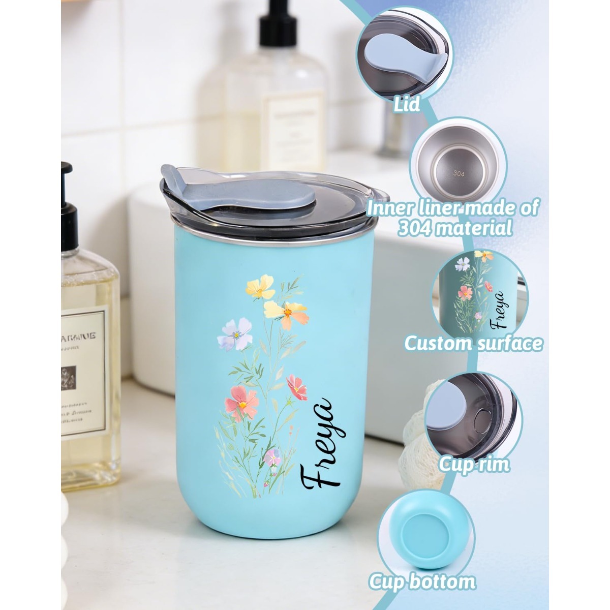 Taza de café personalizada de  - Coffee Equipment Camping reseña y precio