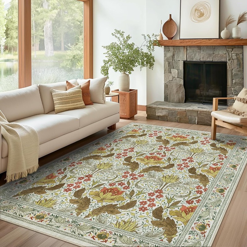 Alfombra Floral Vintage para s - Vintage Coffee Equipment reseña y precio