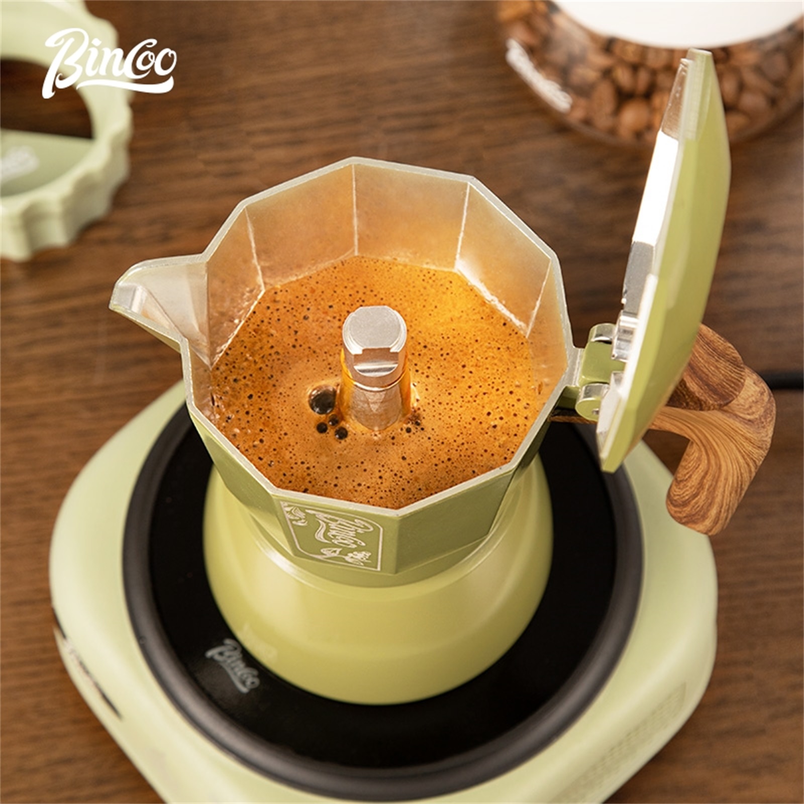Bincoo Premium Moka Pot Set 6  - Coffee Equipment Set reseña y precio