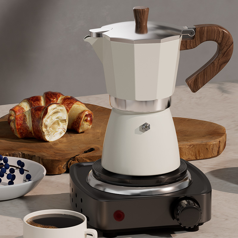 GIANXI-ollas Moka Vintage clás - Vintage Coffee Equipment reseña y precio