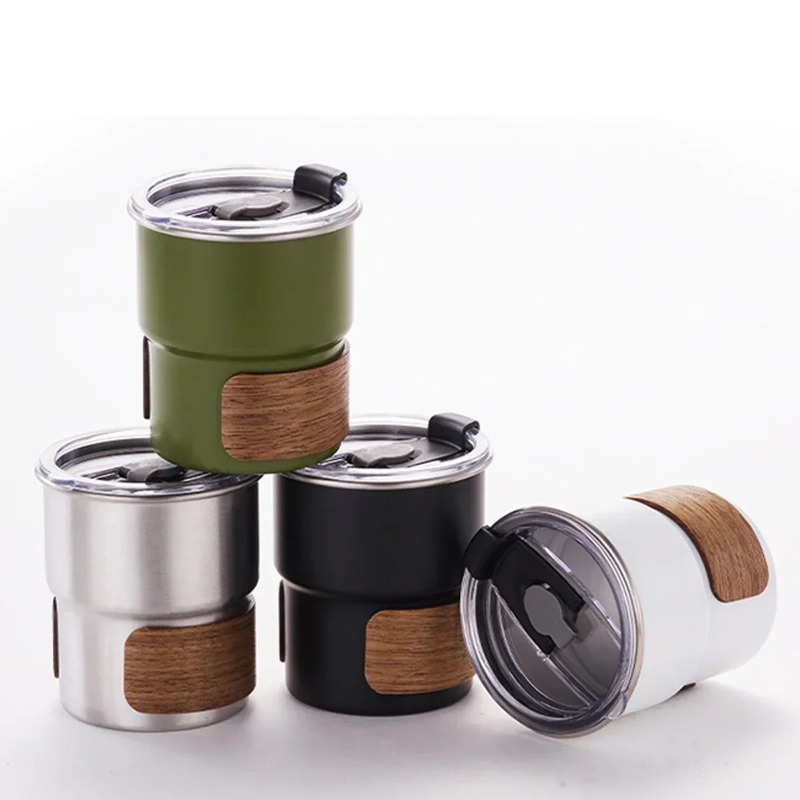 Taza de acero inoxidable con t - Coffee Equipment Camping reseña y precio