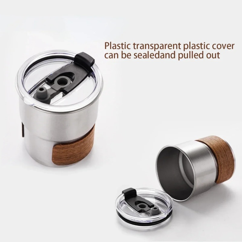 Taza de acero inoxidable con t - Coffee Equipment Camping reseña y precio
