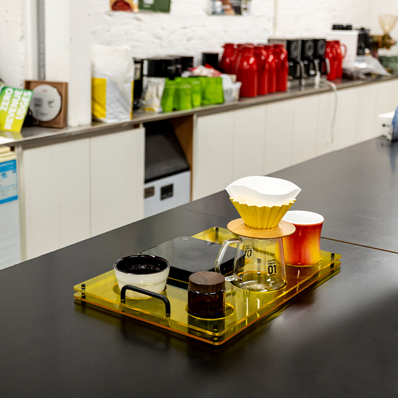 Bandeja de café de acrílico, u - Coffee Equipment And Supplies reseña y precio